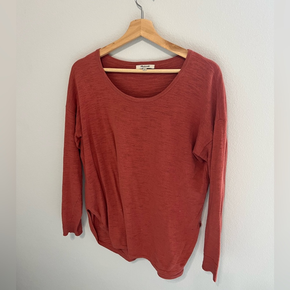 Madewell // Small // Rosey Red Sweater
